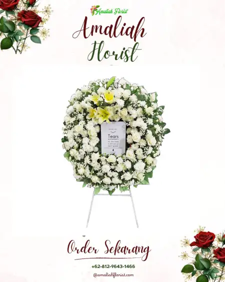 Krans Bunga Duka Buaran Jati